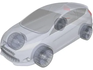 Ford Fiesta 3D Model preview