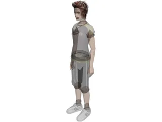 Boy 3D Model preview