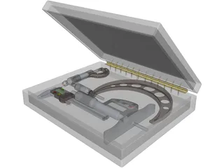 Measuring Instruments 3D Model preview