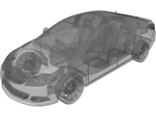 Buick LaCrosse (2010) 3D Model preview