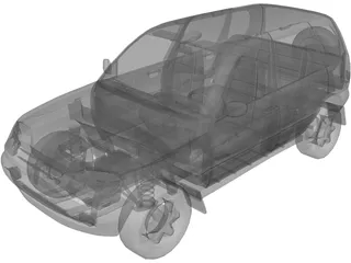 Chevrolet Niva (2009) 3D Model preview