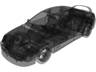 Dodge Neon SRT-4 (2005) 3D Model preview