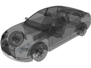 Nissan Teana (2009) 3D Model preview