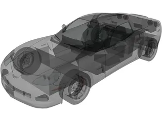 Chevrolet Corvette Z06 3D Model preview