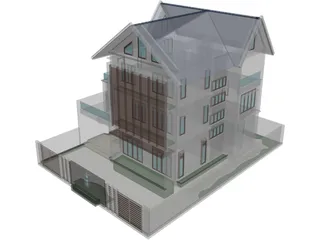 House 3D Model preview