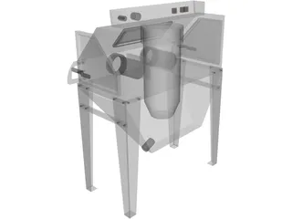 Sandblaster 3D Model preview