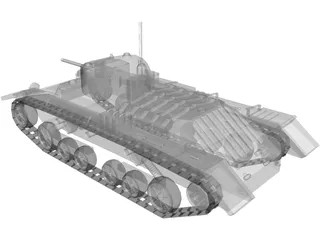 Valentine II 3D Model preview