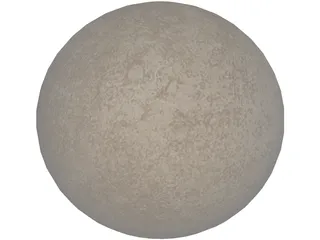 Mercury Planet 3D Model preview