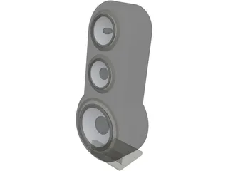 Speaker 3D Model preview