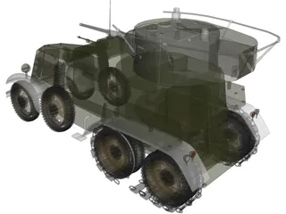 BA-6 3D Model preview