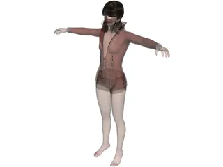 Woman 3D Model preview