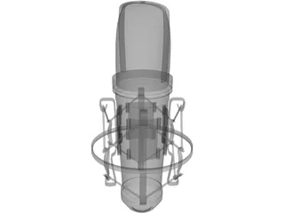 Marshall Electronics Microphone 3D Model preview