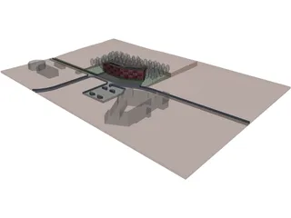 Library 3D Model preview