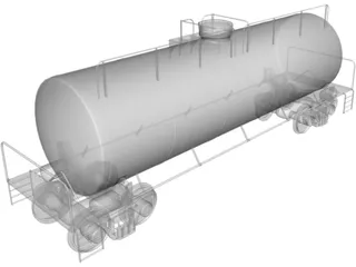 Tanker 3D Model preview