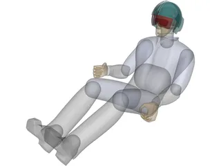 Pilot 3D Model preview