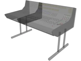 API 1608 Console 3D Model preview