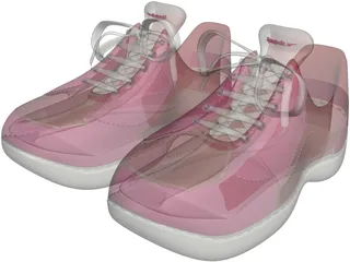 Reebok Sports Footwear 3D Model preview