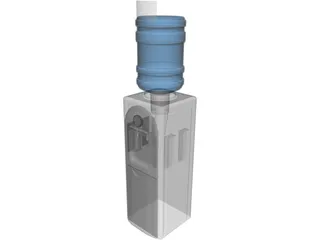 Dispenser 3D Model preview