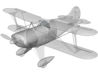 Pitts Special S-1 3D Model preview