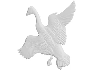 Canadian Goose 3D Model preview