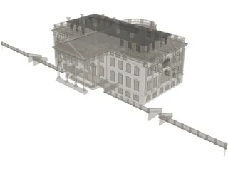 White House 3D Model preview