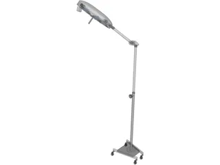 Surgical Lights 3D Model preview