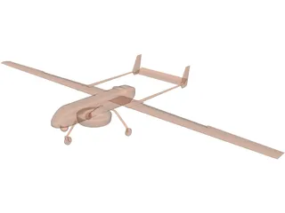UAV VKT Drone 3D Model preview