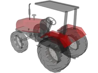 Valtra 125i 3D Model preview