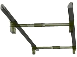 Military Stretcher 3D Model preview