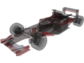 Ferrari F1 (2007) 3D Model preview
