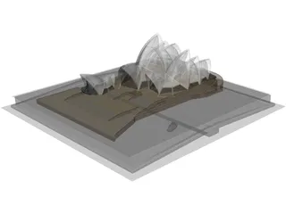 Sydney Opera House 3D Model preview