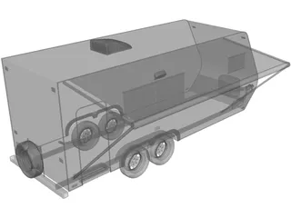 Jayco Camper 3D Model preview