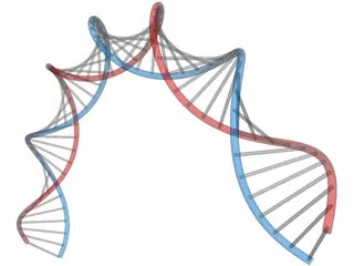 DNA 3D Model preview