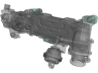 Accelerator Body 3D Model preview