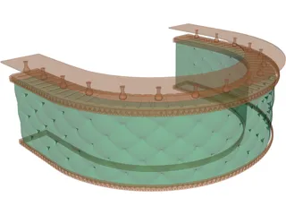 Reception 3D Model preview