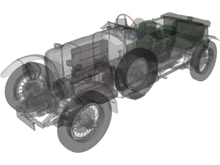 Bentley (1930) 3D Model preview