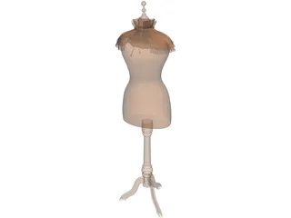 Mannequin 3D Model preview