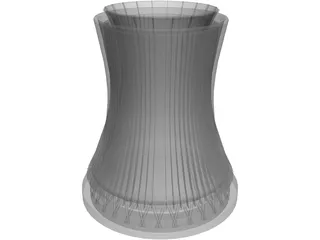 Nuclear Plant 3D Model preview