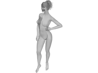 Woman 3D Model preview