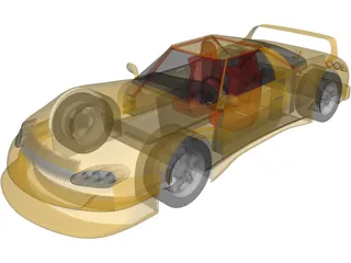 Excalibur Racing FVH 3D Model preview