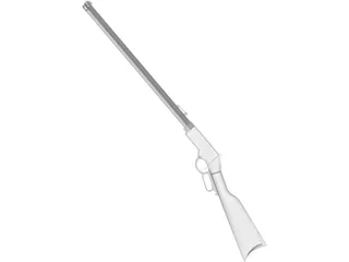 Henry Rifle 3D Model preview