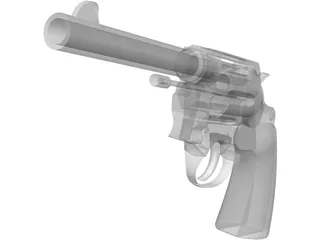 Smith&Wesson Police Model 1917 3D Model preview