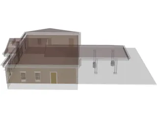 Bank of Omaha Nebraska 3D Model preview