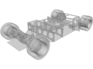 Radio Model (Base) 3D Model preview