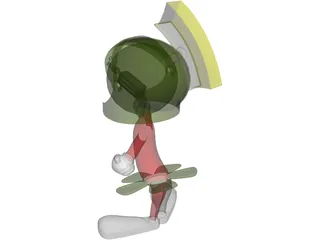 Marvin 3D Model preview