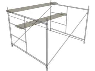 Scaffolding 3D Model preview