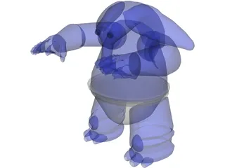 Star Wars Max Rebo 3D Model preview