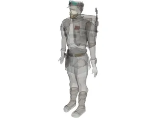 Star Wars Hoth 3D Model preview