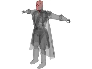 Star Wars Darth Maul 3D Model preview