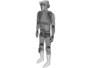 Star Wars Scout 3D Model preview